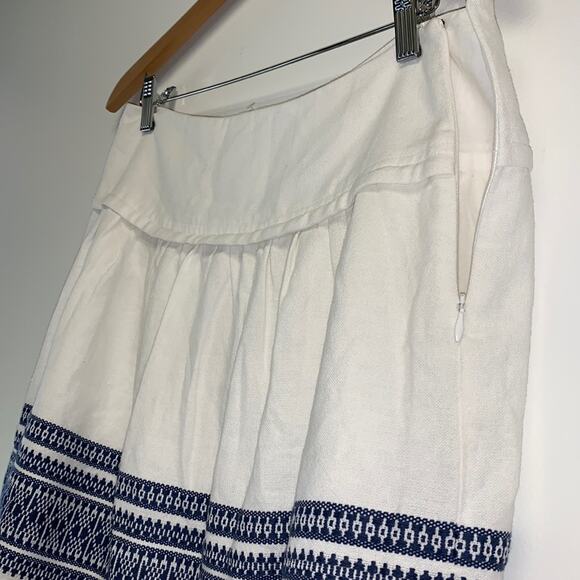 MADEWELL Skyline Skirt in Cabana Jacquard 8 - Picture 7 of 11